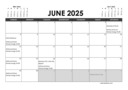 June 2025 Calendar