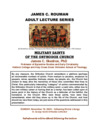 James C. Rouman Lecture Series Nov. 10th following Divine Liturgy