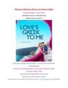 Missions Ministry Movie and Mezze Night - St. Nicholas - Sat, Oct 7th