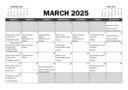 Revised March Calendar 