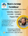 Men's Group Seminar Aug 23