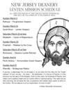 New Jersey Deanery Lenten Mission
