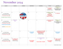 November Calendar