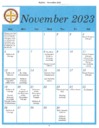 November 2023 Calendar