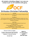 Orthodox Christian Fellowship