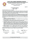 OPA Parish Appeal Letter