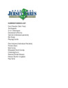 Operation Jersey Cares Needs List