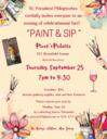 Philoptochos "Paint & Sip"