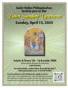 Philoptochos Palm Sunday Luncheon Apr 13