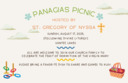 Panagias Picnic August 17th following Divine Liturgy 