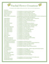Easter Lily Donations