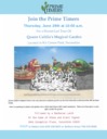 Prime Timers Field Trip June 29th