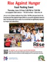 Rise Against Hunger Neighborhood Event