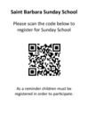 Sunday School Registration