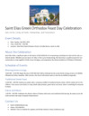 Feast Day Flyer