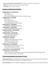 Schedule of Services 04-13-2025