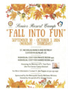 Senior Resort Camp! Fall into Fun - Sept 30th - Oct 3rd - Dunlap