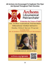 Archons of the Ecumenical Patriarchate, 