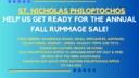 Philoptochos Annual Fall Rummage Sale!