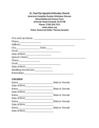 Stewardship and Census Form