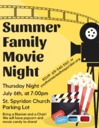 Summer Family Movie Night