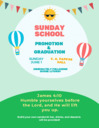 Sunday School Promotion & Graduation June 1