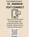 Stay Connected with St. Andrew Text Connect