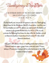 Thanksgiving Dinner Drive: Through Nov. 24