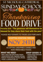 Thanksgiving Food Drive - November 24th