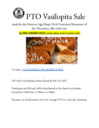 PTO Vasilopita Sale 2025