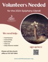 Epiphany Volunteers Needed for All Areas!