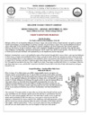 Weekly Bulletin - September 15, 2024
