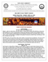 Weekly Bulletin - April 13, 2025