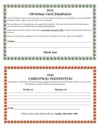 Parish Christmas Card & Poinsettia Donations
