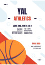 YAL Athletics! Every Wednesday!