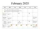 February Calendar