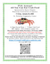 Cretan Crab Feed - St. Nicholas - Friday, January 31st