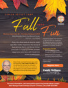 Senior Resort Camp! Fall into Fun - Sept 30th - Oct 3rd - Dunlap