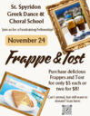 Frappes & Tost Fundraiser Fellowship