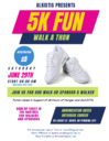ALKISTIS - 5K FUN Walk-A-Thon - June 29, 2024